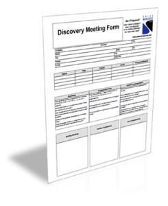 Sales Discovery Meeting Form